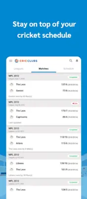 Cricclubs Mobile android App screenshot 9