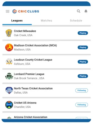 Cricclubs Mobile android App screenshot 4